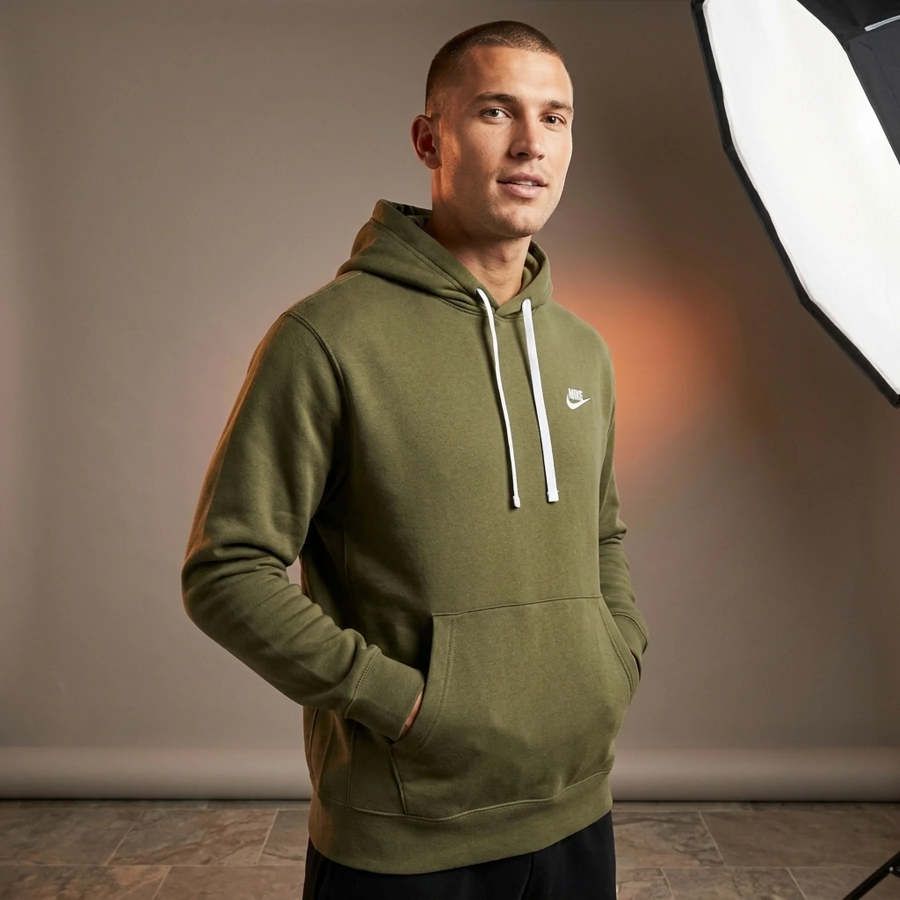 Кофта чоловіча Nike Fleece Hoodie (CV0552-318)