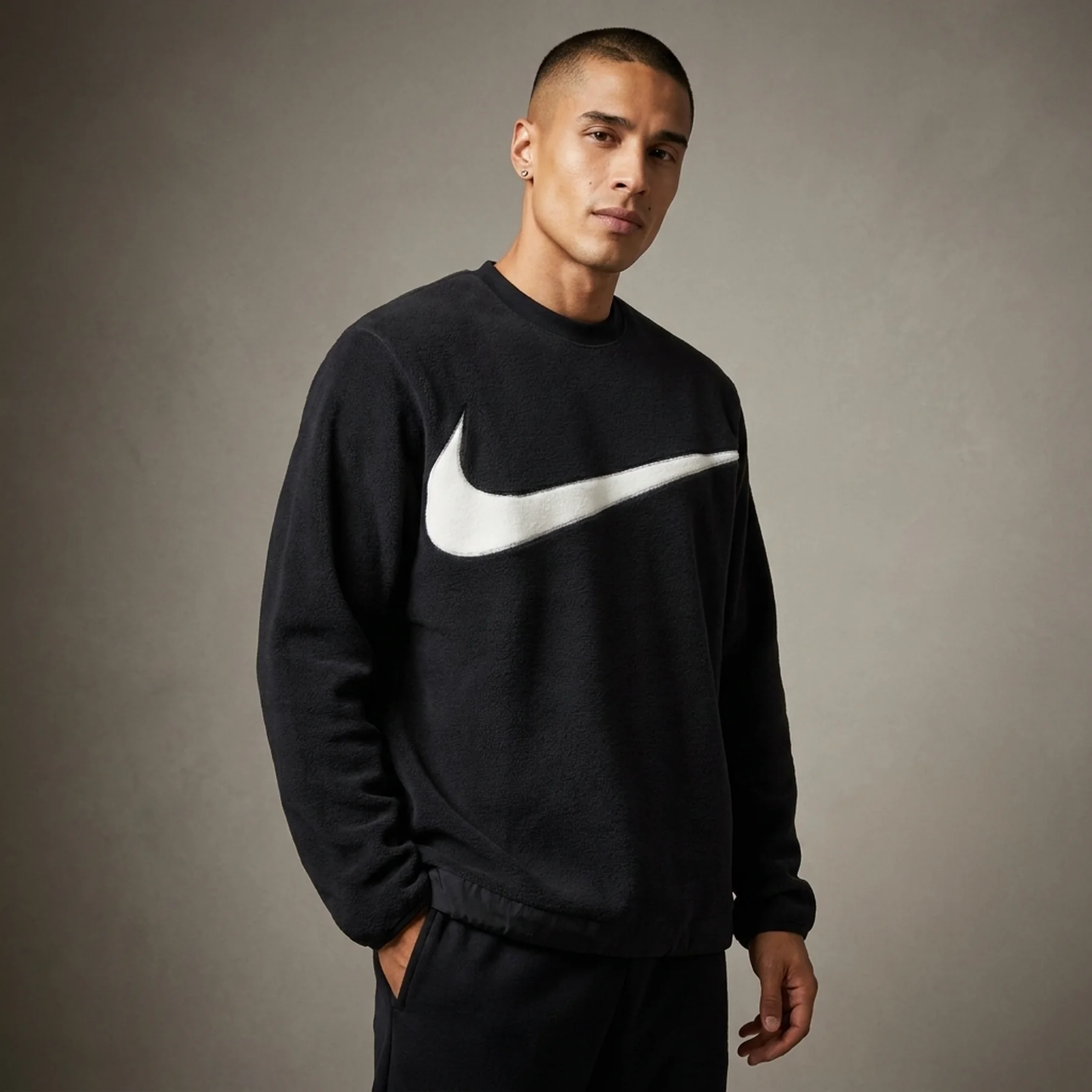 Кофта чоловіча Nike Fleexe Winterized Crew (DQ4894-010)