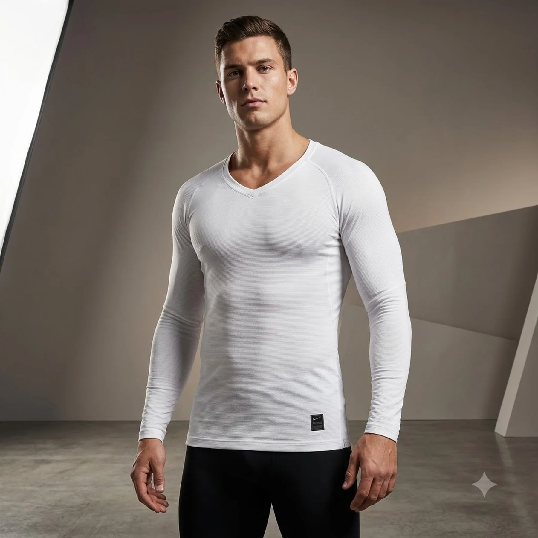 Кофта чоловіча Nike Gfa Hprcl Top Ls Comp Pr (927209-100)