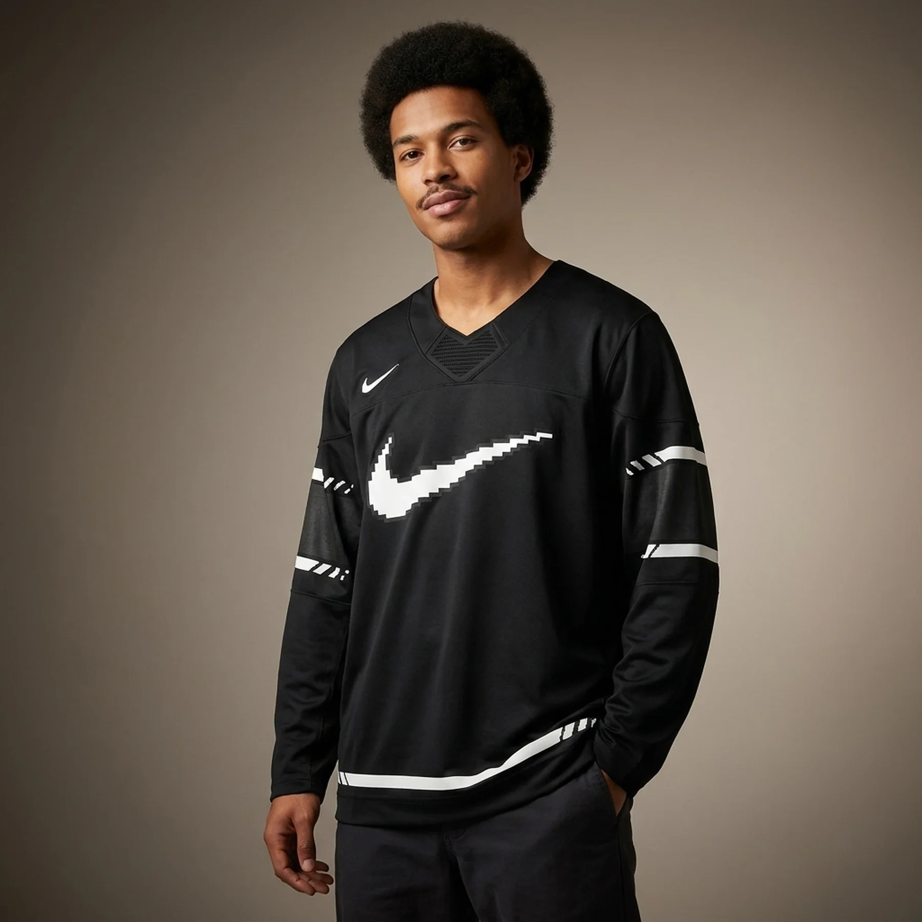 Кофта чоловіча Nike Hockey Jsy Black (HV1137-010)