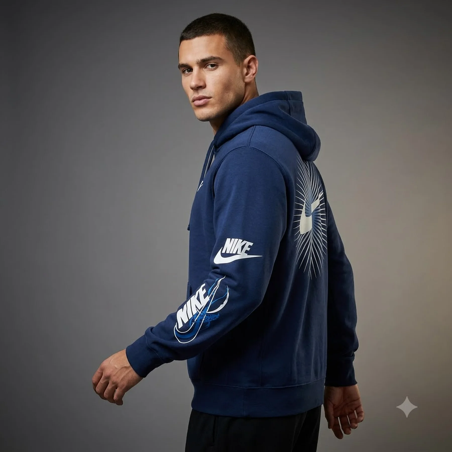 Кофта чоловіча Nike Hoodie Si (DX1089-410)