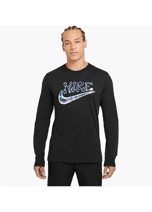 Кофта чоловіча Nike Ls Silicone Graphic Tee (HJ3299-010)