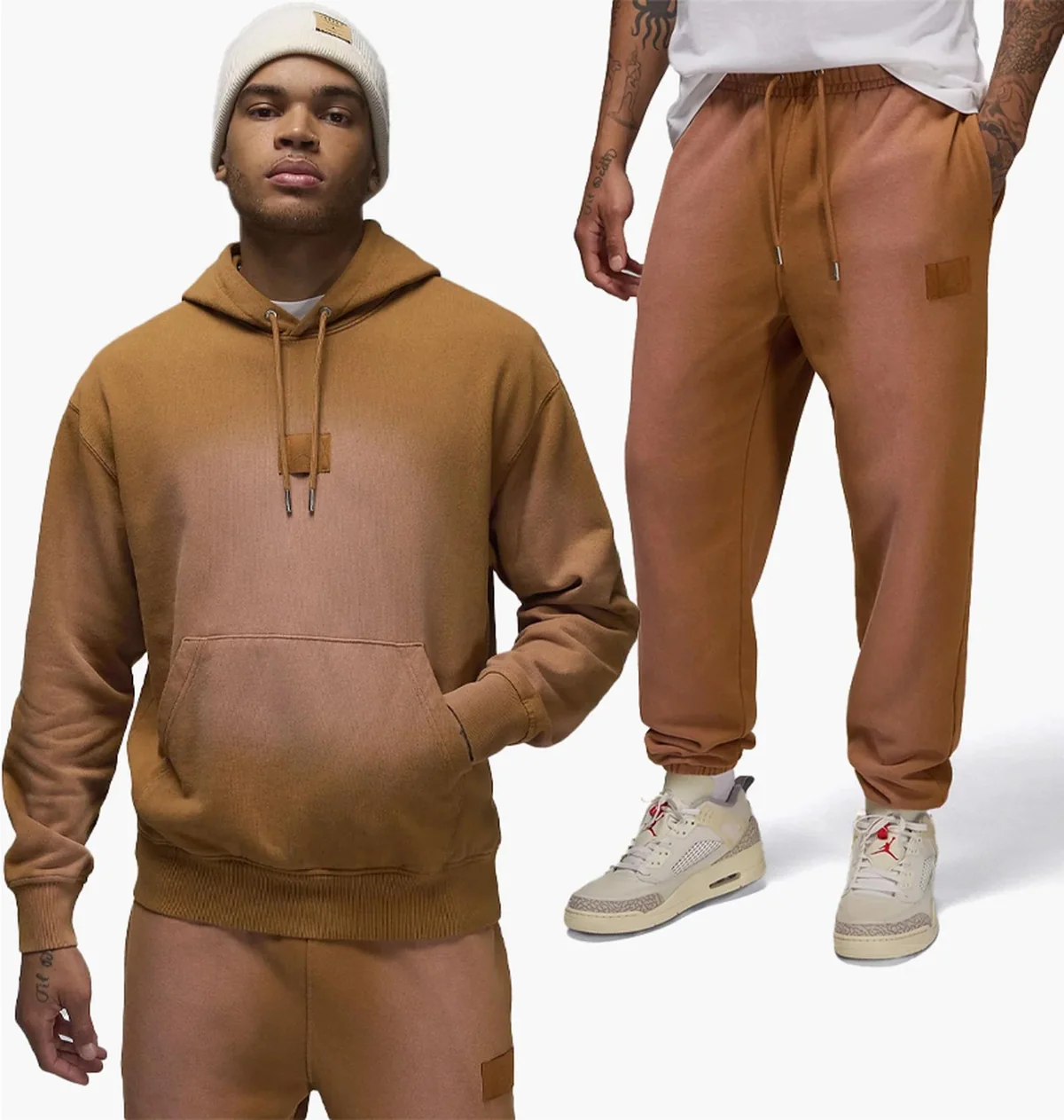 Кофта чоловіча Nike M J Flight Wash Flc Po (FV7249-228)