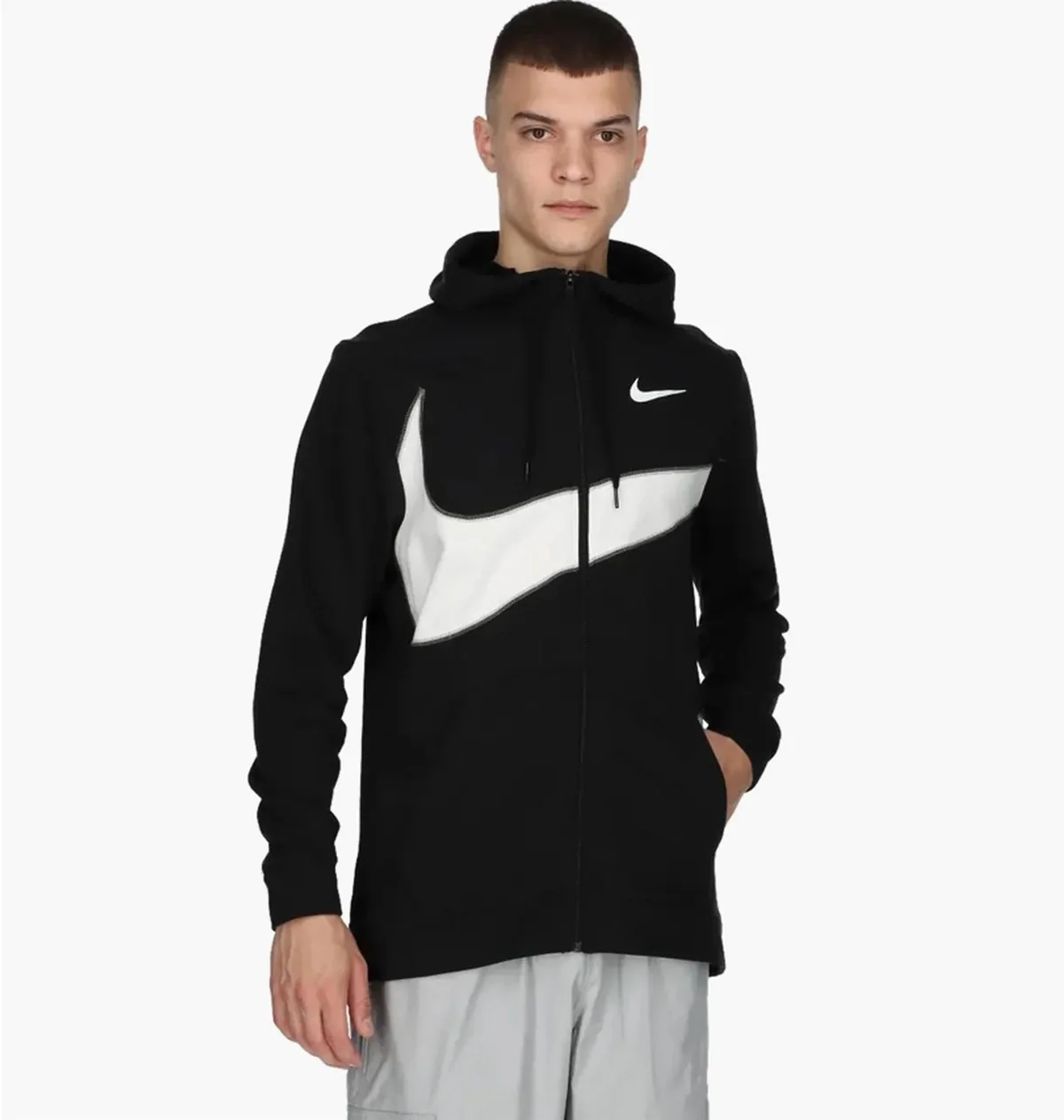 Кофта чоловіча Nike M Nk Df Flc Hd Fz (FB8575-010)
