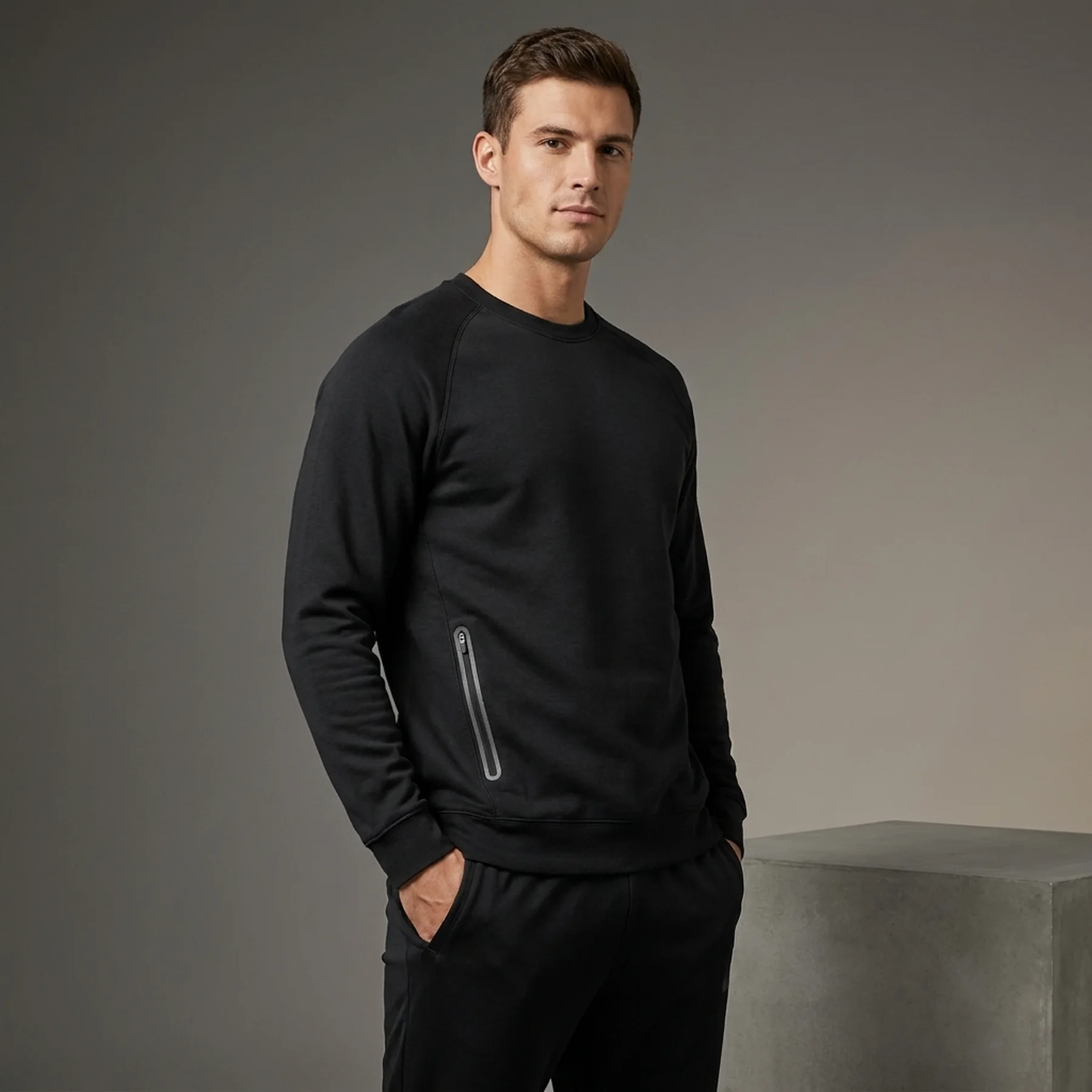 Кофта чоловіча Nike M Nk Df Si Crew (FZ0220-010)