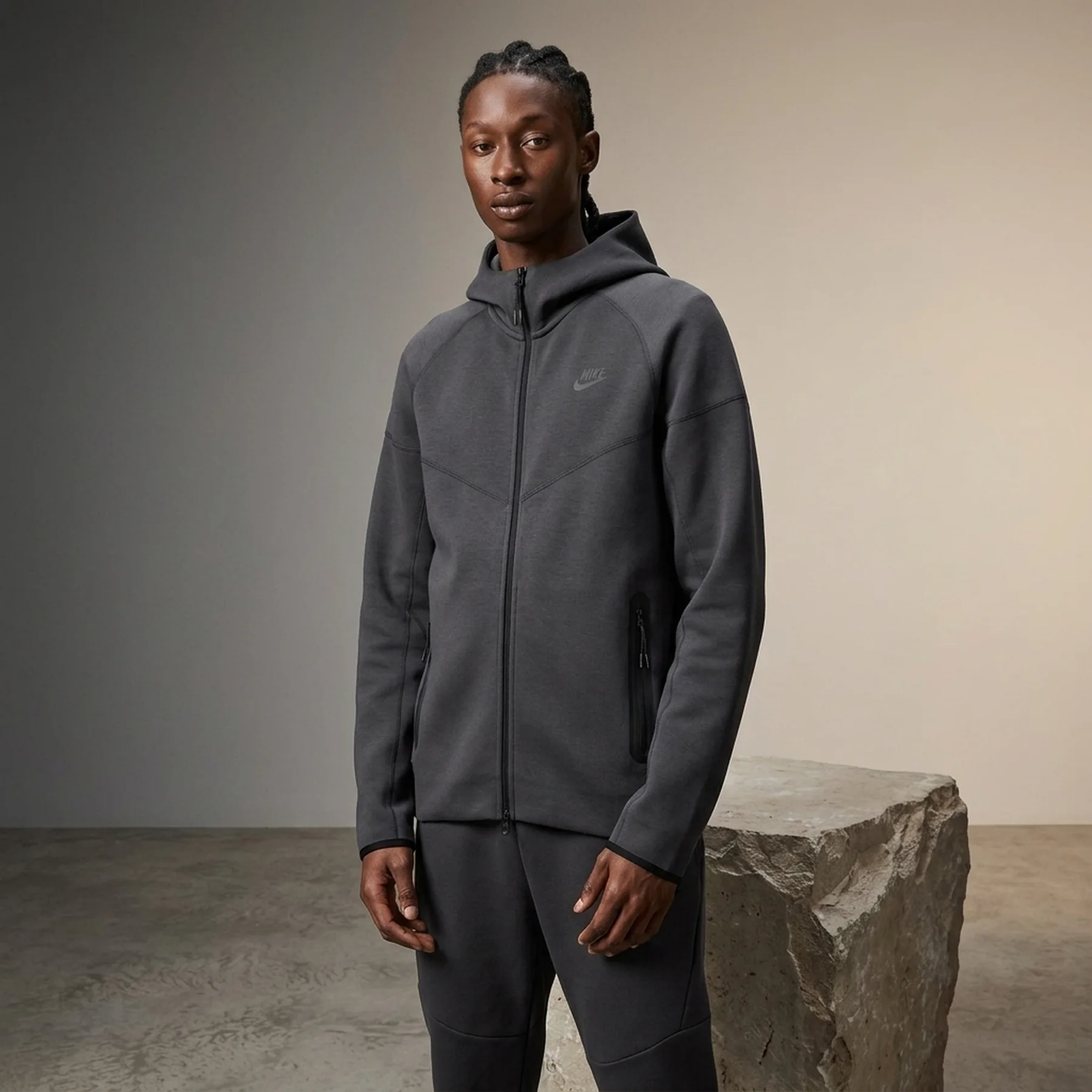 Кофта чоловіча Nike M Nk Tch Flc Fz Wr (FB7921-060)