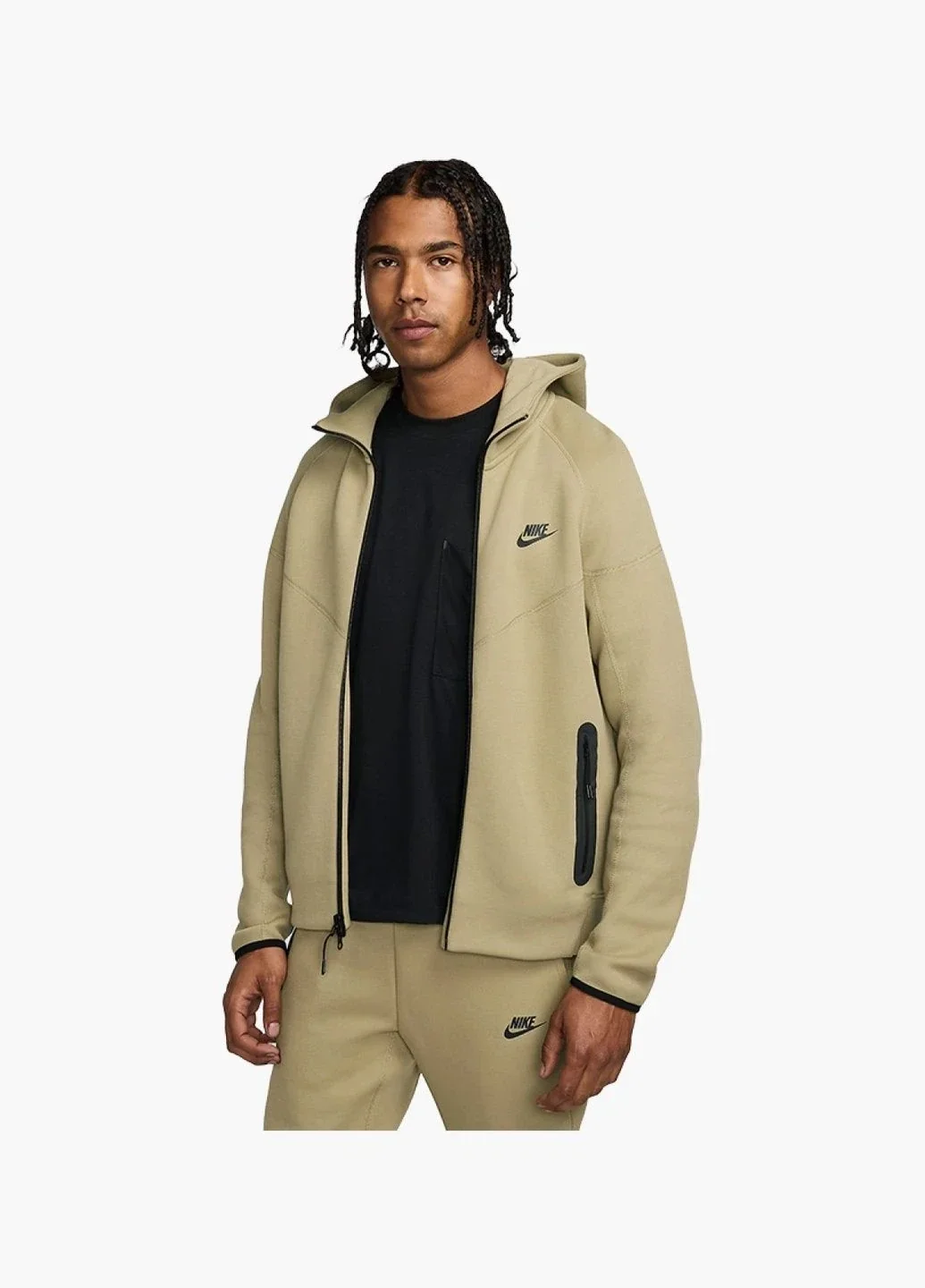 Кофта чоловіча Nike M Nk Tch Flc Fz Wr Hoodie (FB7921-277)