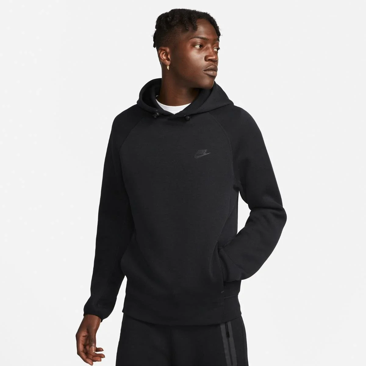 Кофта чоловіча Nike M Nk Tch Flc Po Hoodie (FB8016-010)