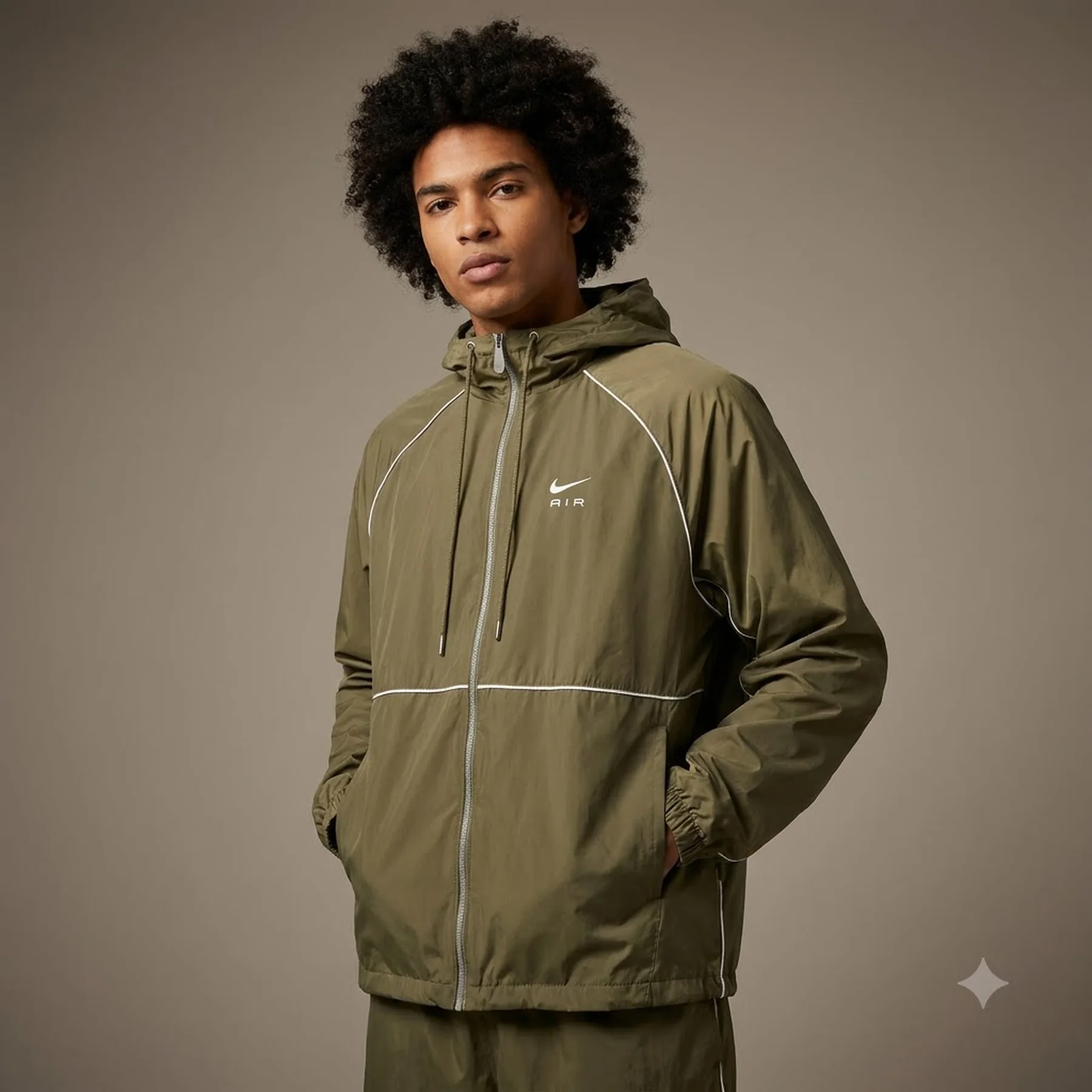 Кофта чоловіча Nike M Nsw Air Wvn Jkt (DQ4213-222)