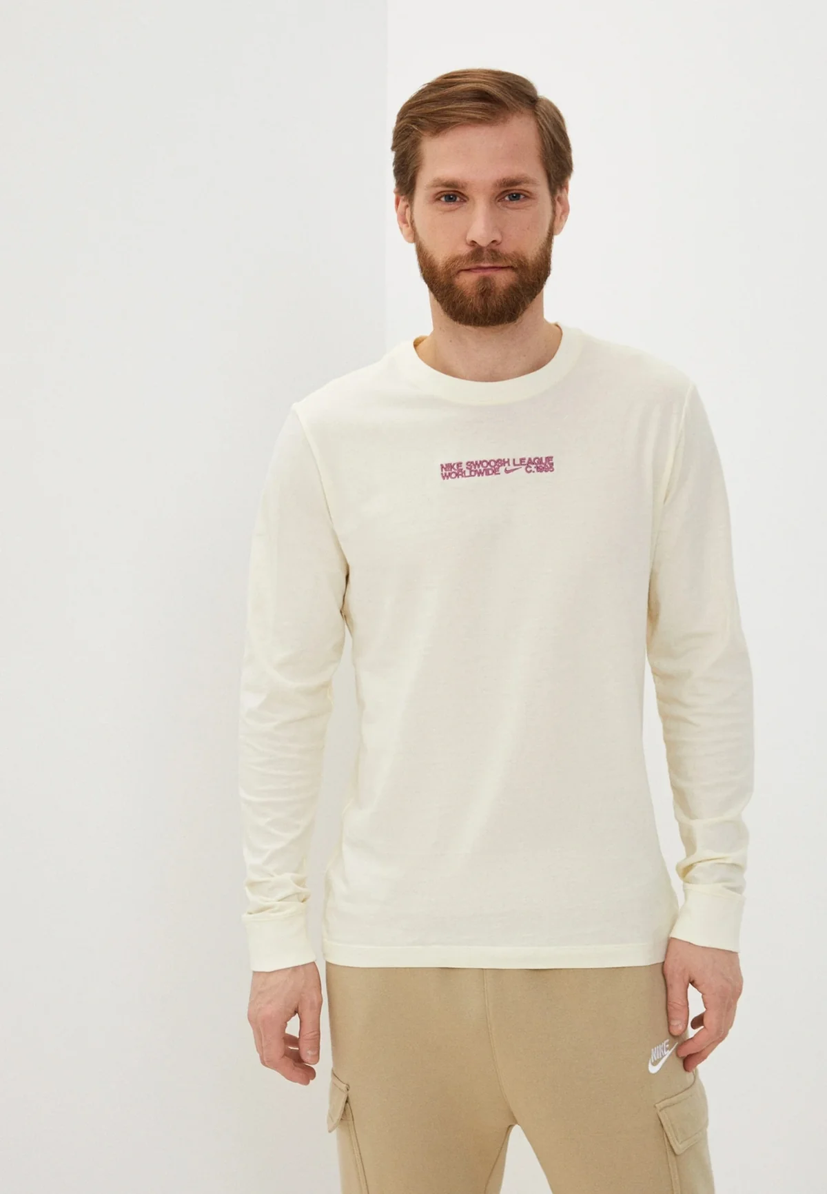 Кофта чоловіча Nike M Nsw Ess+ Core 3 Ls Tee (DM6365-113)