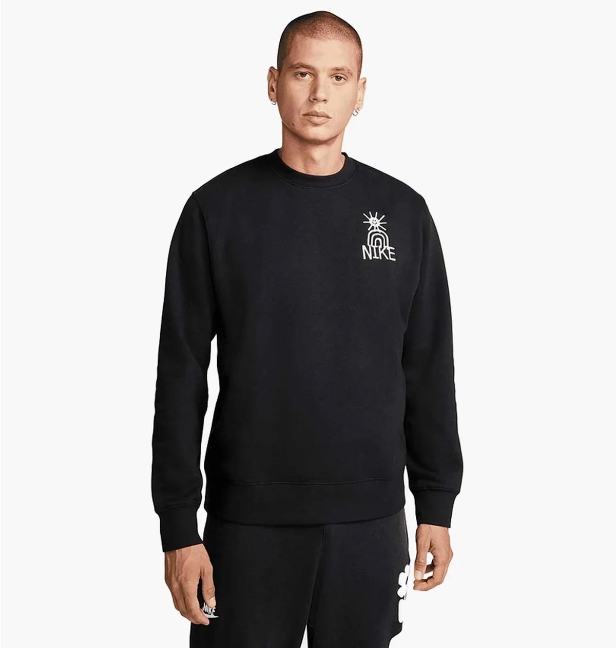 Кофта чоловіча Nike M Nsw Hbr-C Bb Crew (DQ4072-010)