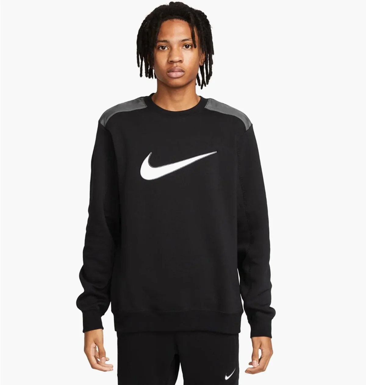 Кофта чоловіча Nike M Nsw Sp Flc Crew Bb (FN0245-010)