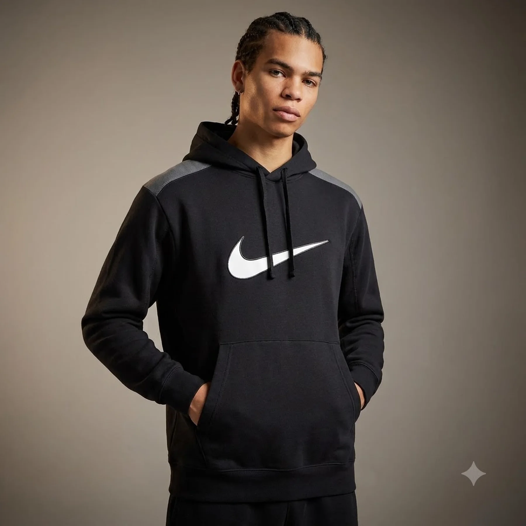 Кофта чоловіча Nike M Nsw Sp Flc Hoodie Bb (FN0247-010)