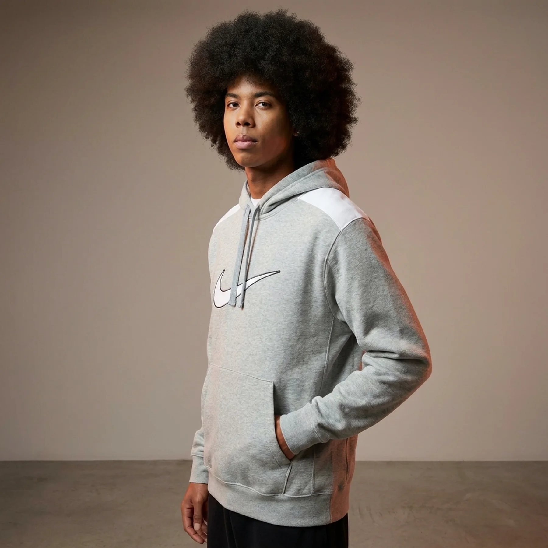 Кофта чоловіча Nike M Nsw Sp Flc Hoodie Bb (FN0247-063)