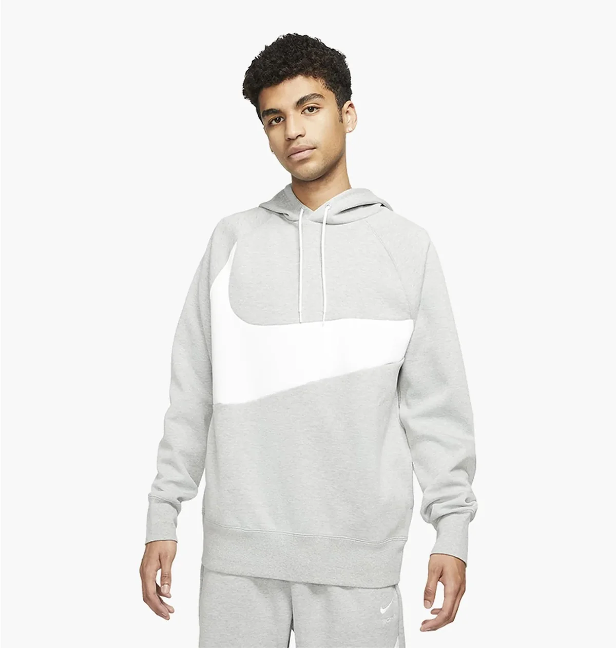 Кофта чоловіча Nike M Nsw Swoosh Tch Flc Po Hd (DD8222-063)