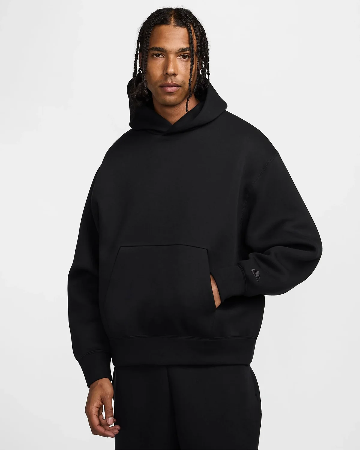 Кофта чоловіча Nike M Tch Flc Hoodie Ri (FZ0744-010)