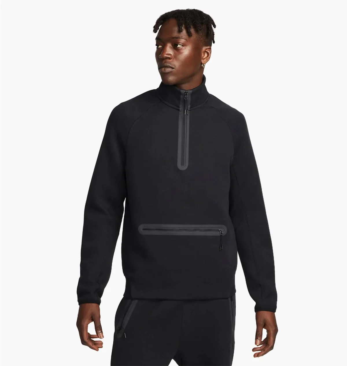 Кофта чоловіча Nike M Tech Fleece Hz Top (FB7998-010)