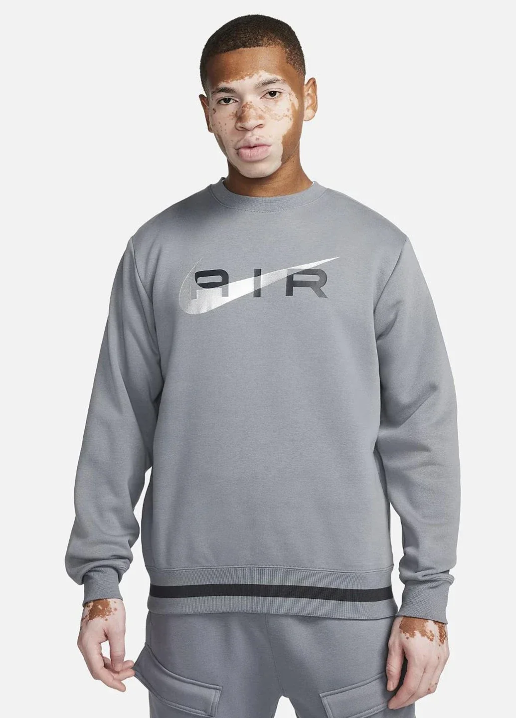 Кофта чоловіча Nike Men's Fleece Crew-Neck Sweatshirt (FN7692-065)