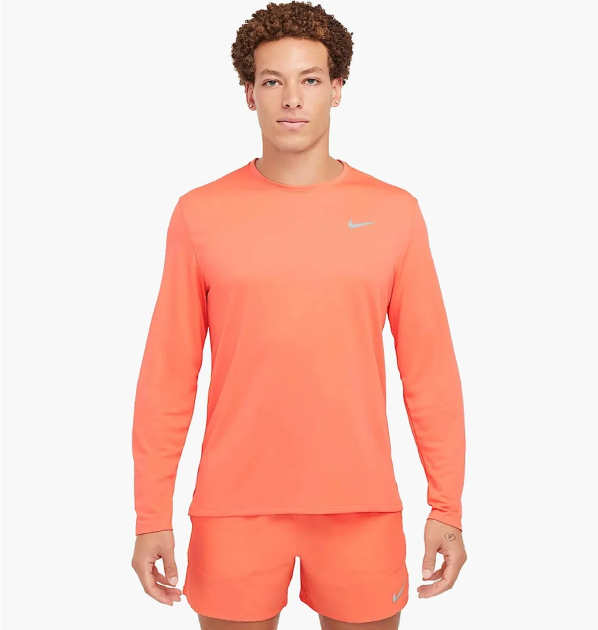 Кофта чоловіча Nike Miler Dri-Fit Peach (FB7070-643)