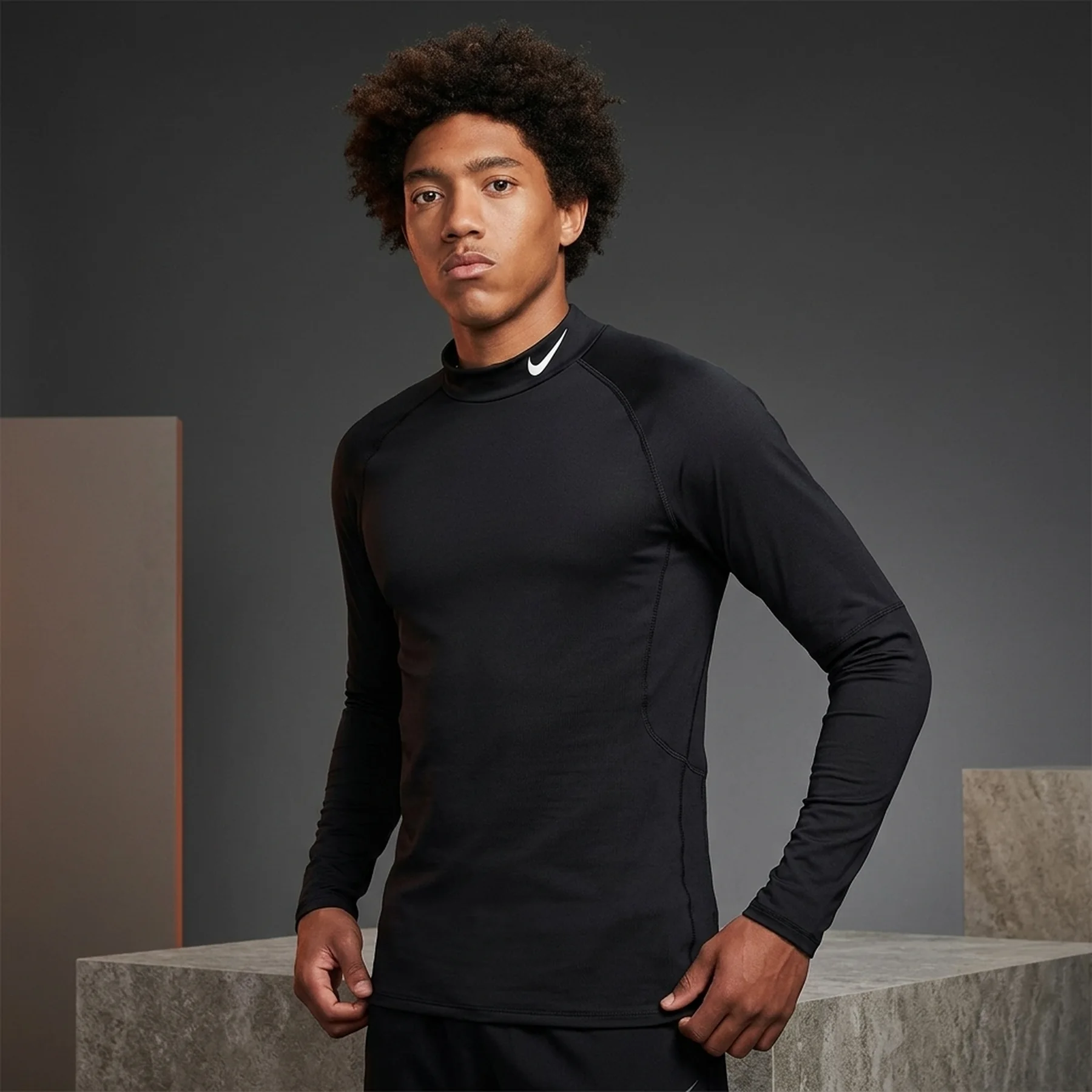 Кофта чоловіча Nike Nike Dri-Fit Pro Black (FB8515-010)