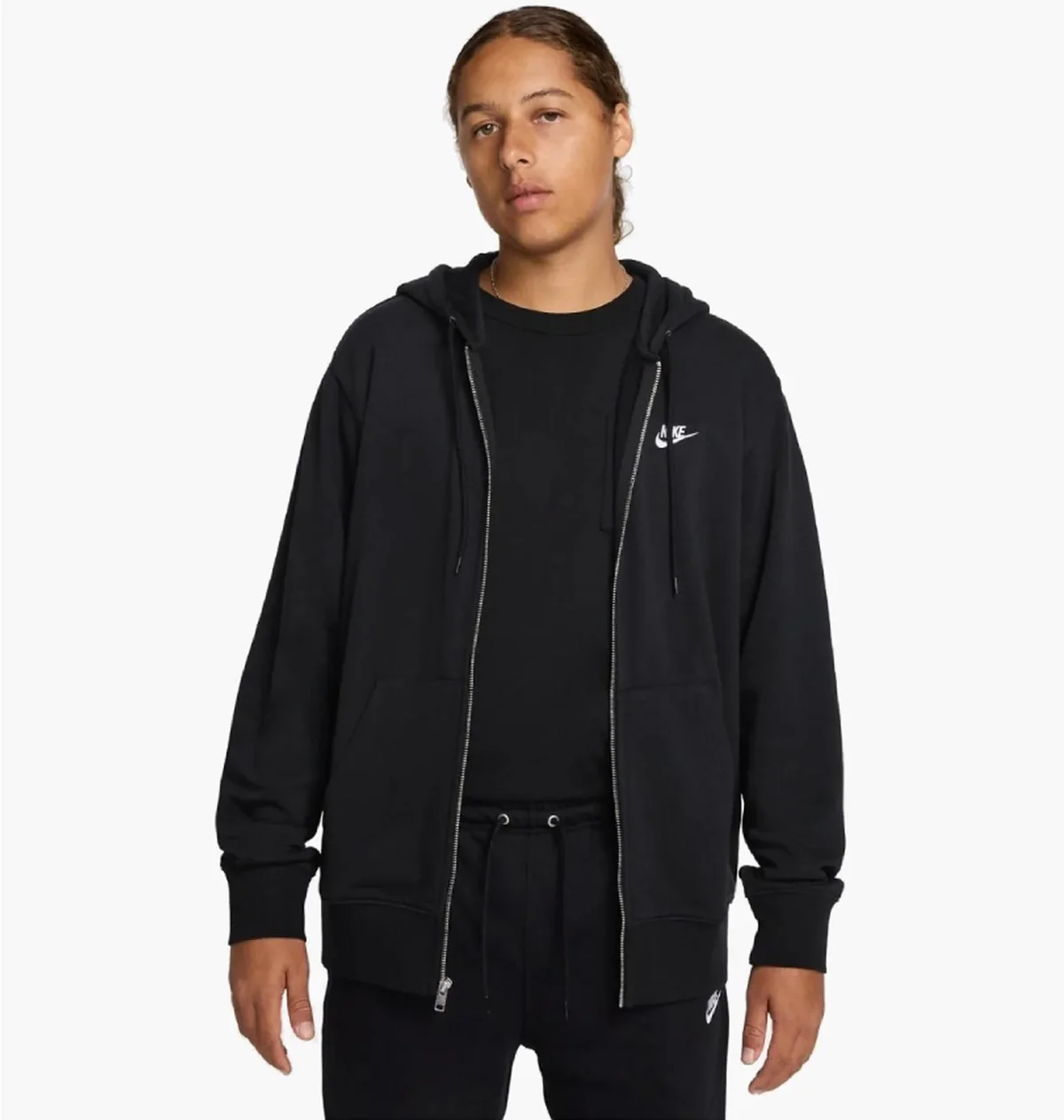 Кофта чоловіча Nike Nike M Nk Club Ft Fz Hoodie (FN3884-010)