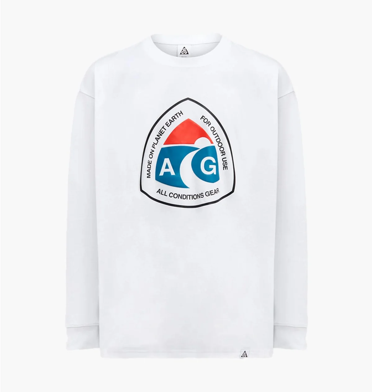 Кофта чоловіча Nike Nrg Acg Long Sleeve Outdoor T-Shirt White (DX9450-100)