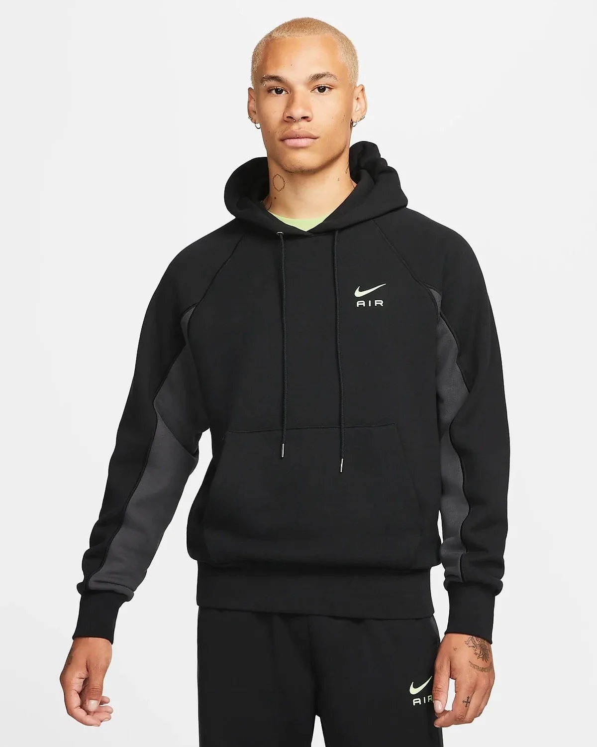 Кофта чоловіча Nike Nsw Air Ft Po Hoodie (DQ4207-011)