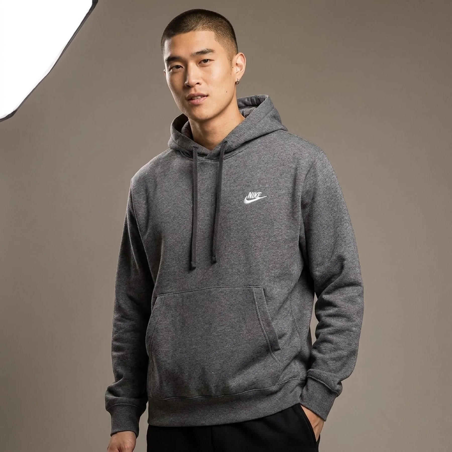 Кофта чоловіча Nike Nsw Club Hoodie Po Bb (BV2654-071)
