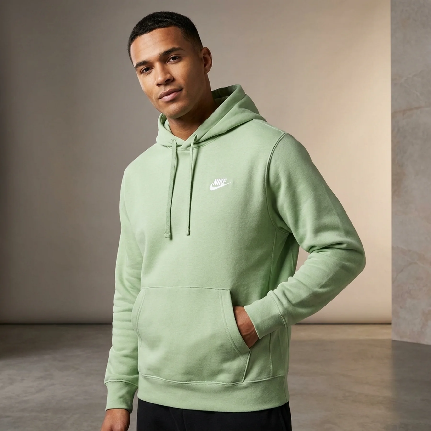 Кофта чоловіча Nike Nsw Club Hoodie Po Bb (BV2654-334)
