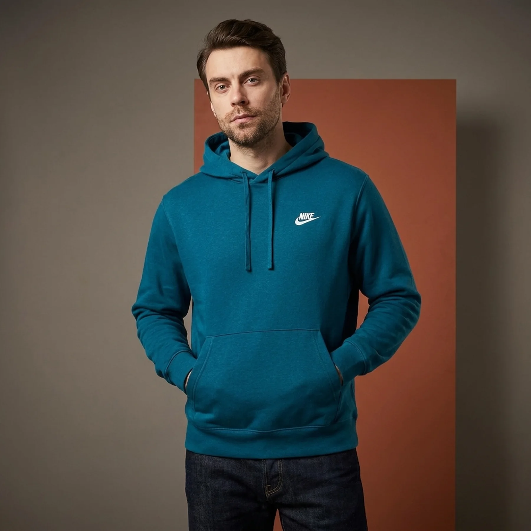 Кофта чоловіча Nike Nsw Club Hoodie Po Bb (BV2654-381)