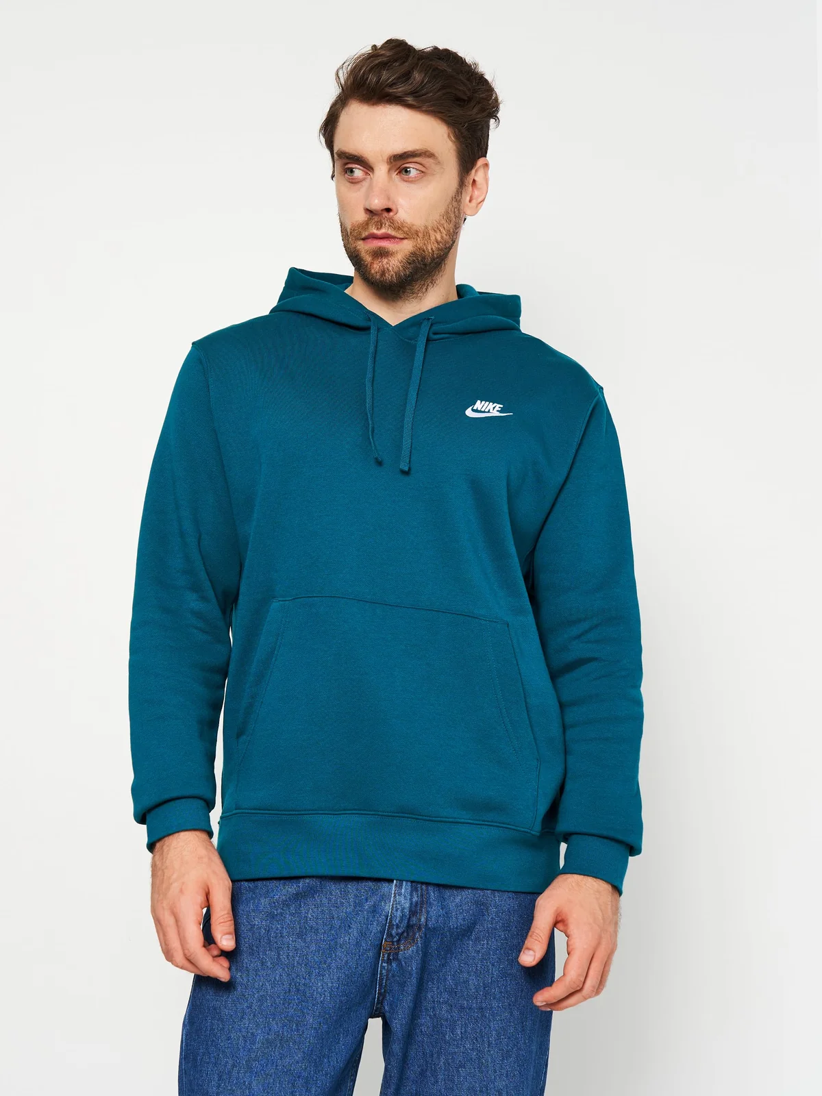 Кофта чоловіча Nike Nsw Club Hoodie Po Bb (BV2654-381)