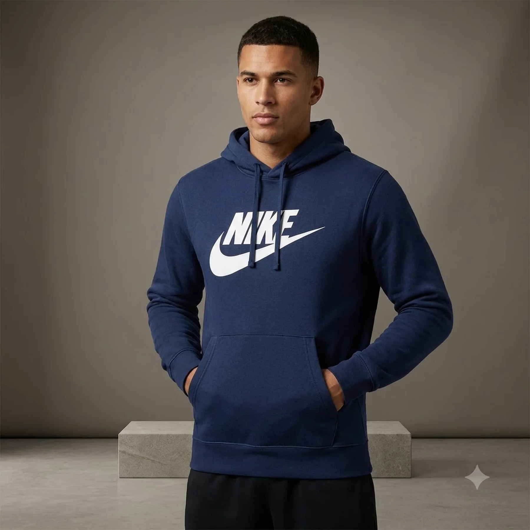 Кофта чоловіча Nike Nsw Club Hoodie Po Bb Gx (BV2973-410)