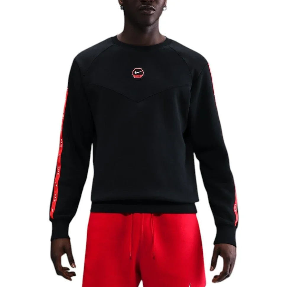 Кофта чоловіча Nike Nsw Cs Crew Flc Bb Black (IH4286-010)
