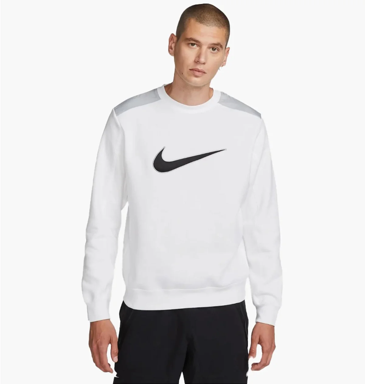 Кофта чоловіча Nike Nsw Sp Flc Crew Bb (FN0245-100)