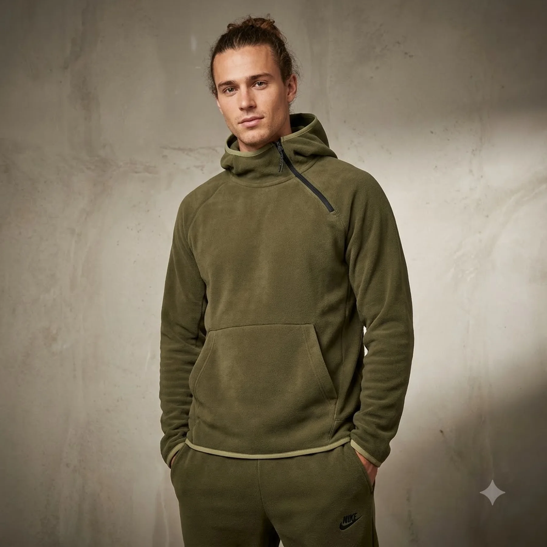 Кофта чоловіча Nike Nsw Tch Flc Fz Winter Hd (DQ4894-222)