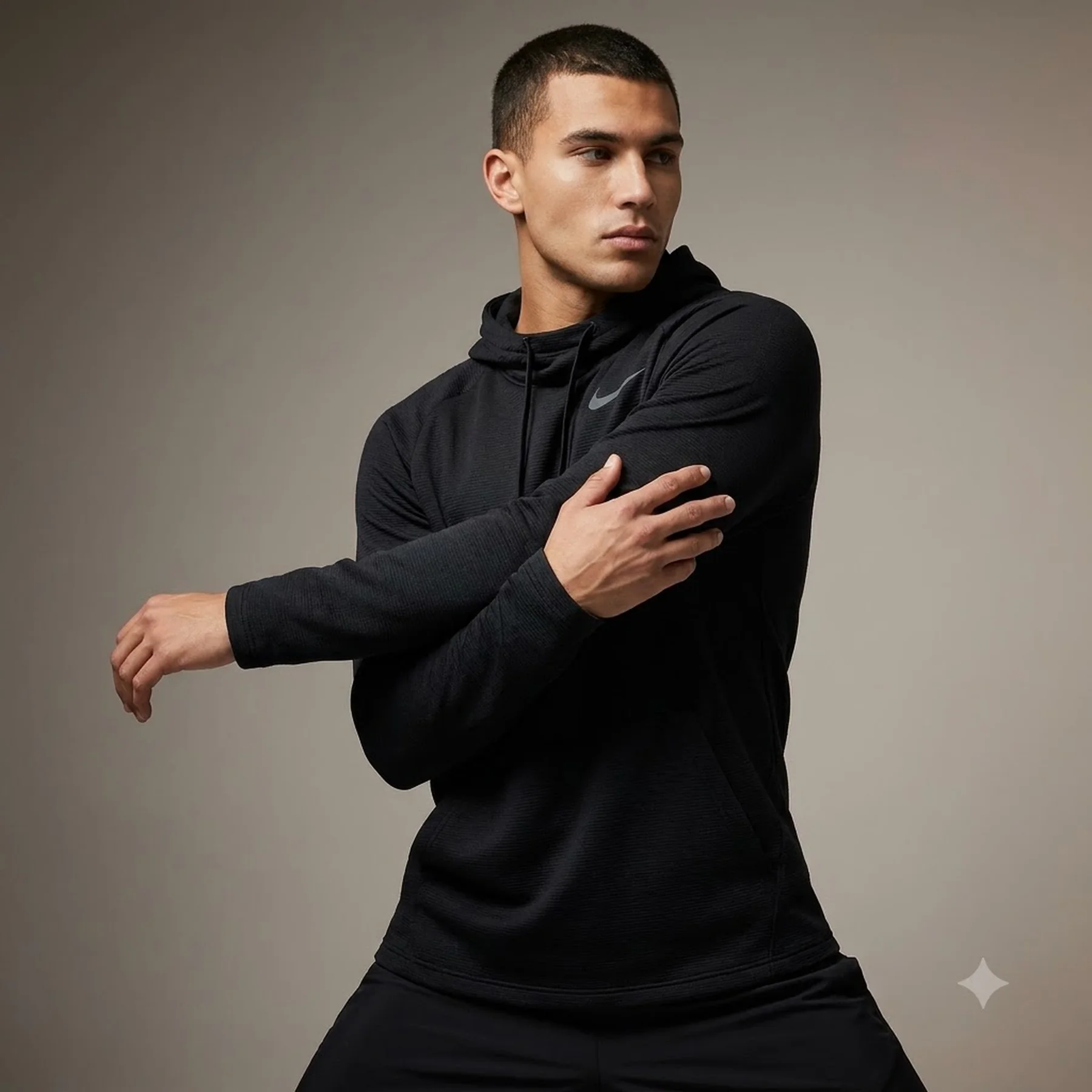 Кофта чоловіча Nike Pro Dri-Fit Black (DV9821-010)