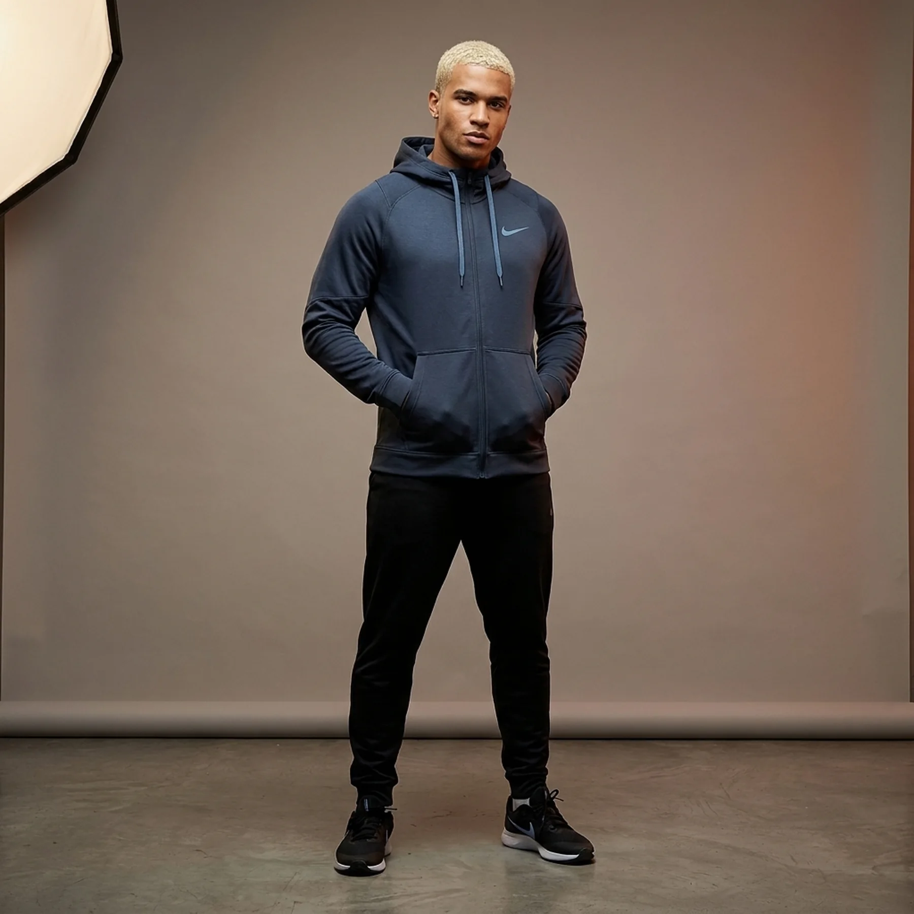Кофта чоловіча Nike Pro Dri-Fit Flex Vent Max Blue (DM5946-451)