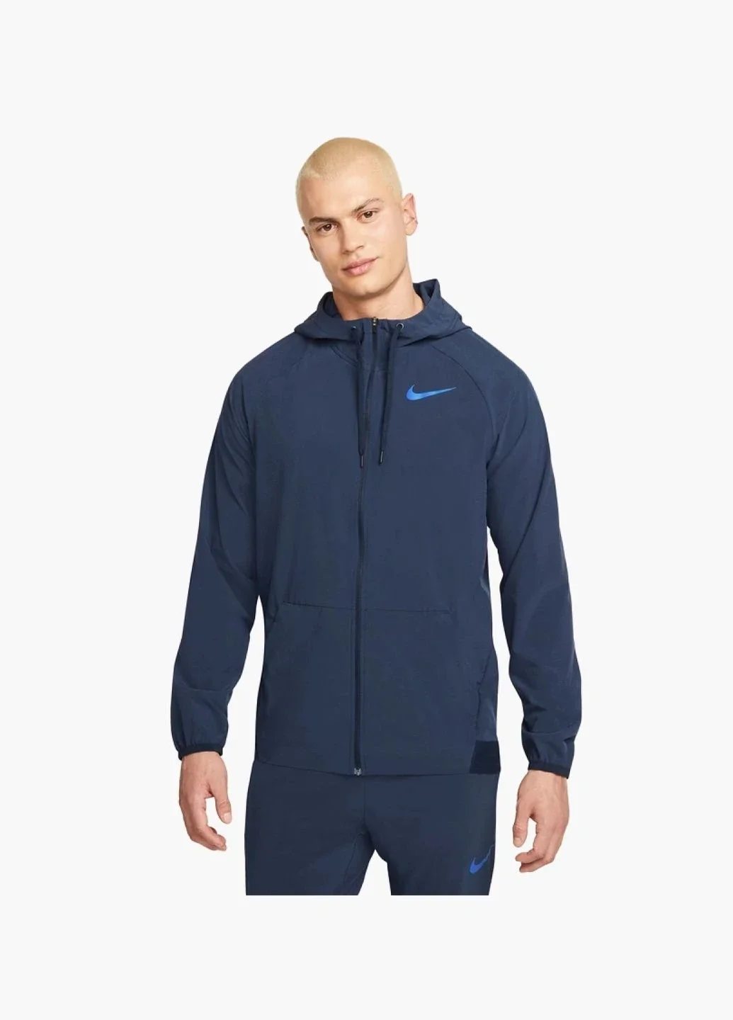Кофта чоловіча Nike Pro Dri-Fit Flex Vent Max Blue (DM5946-451)