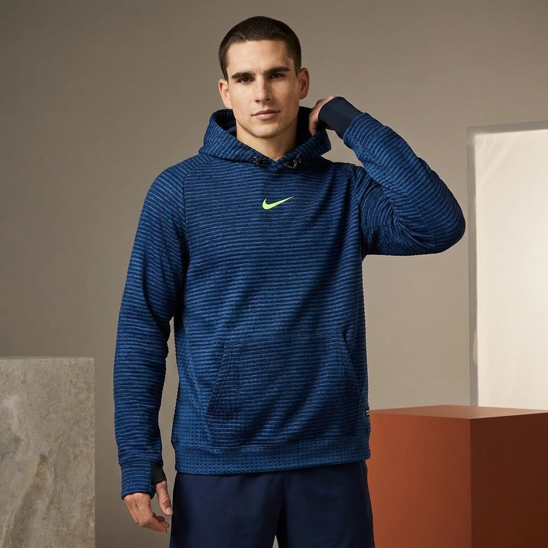 Кофта чоловіча Nike Pro Therma-Fit Adv Blue (DD1707-451)