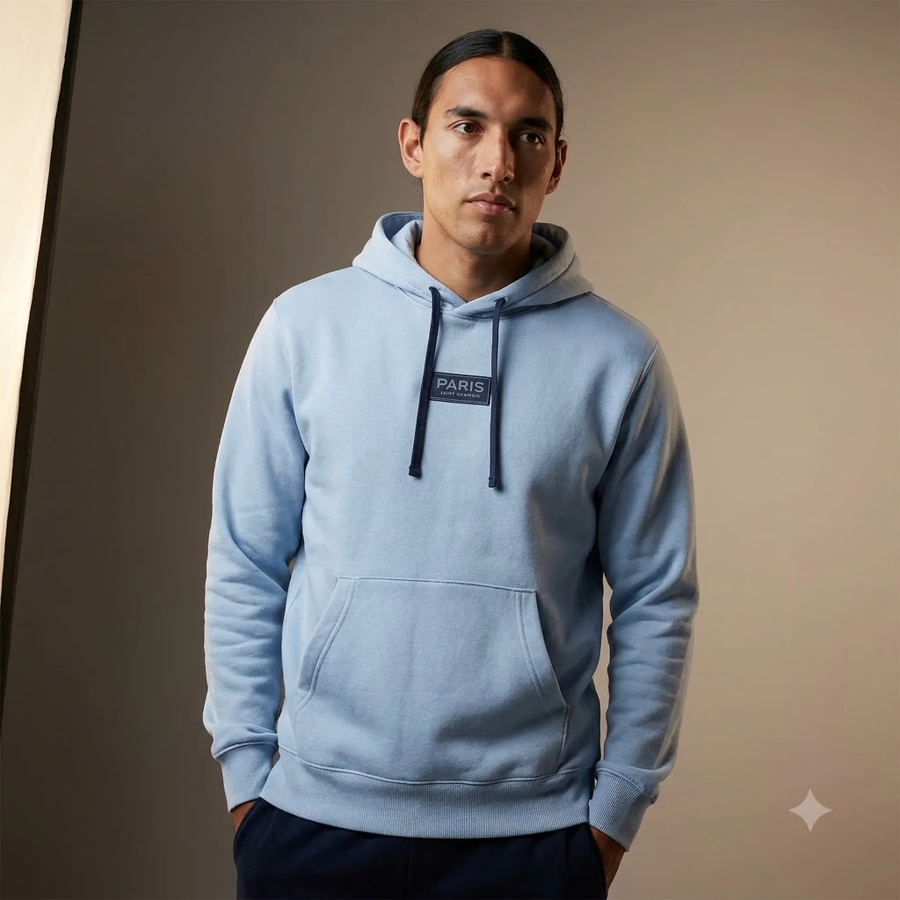 Кофта чоловіча Nike Psg Club Light Blue (HM2884-493)