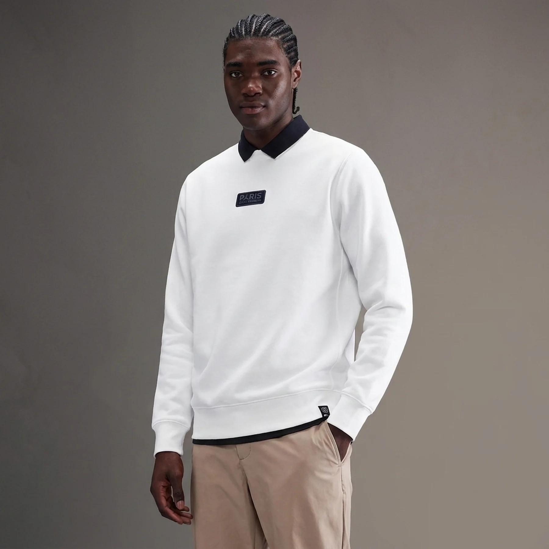 Кофта чоловіча Nike Psg Club White (HM2897-100)