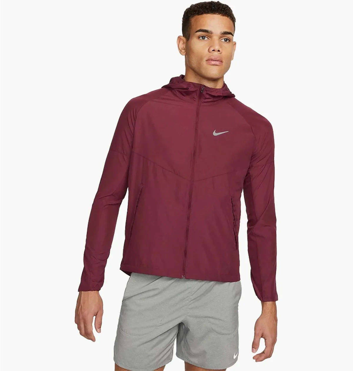 Кофта чоловіча Nike Repel Miler Jacket Bordo (DD4746-638)
