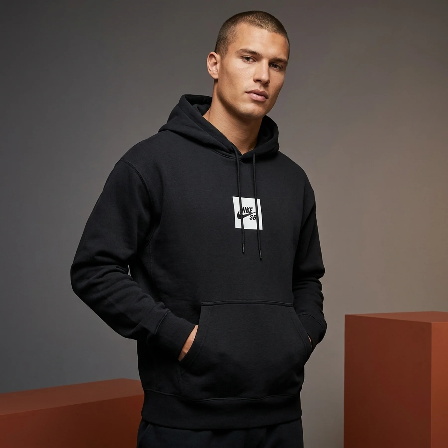 Кофта чоловіча Nike Sb Flc Hd Box Logo (DV8839-010)