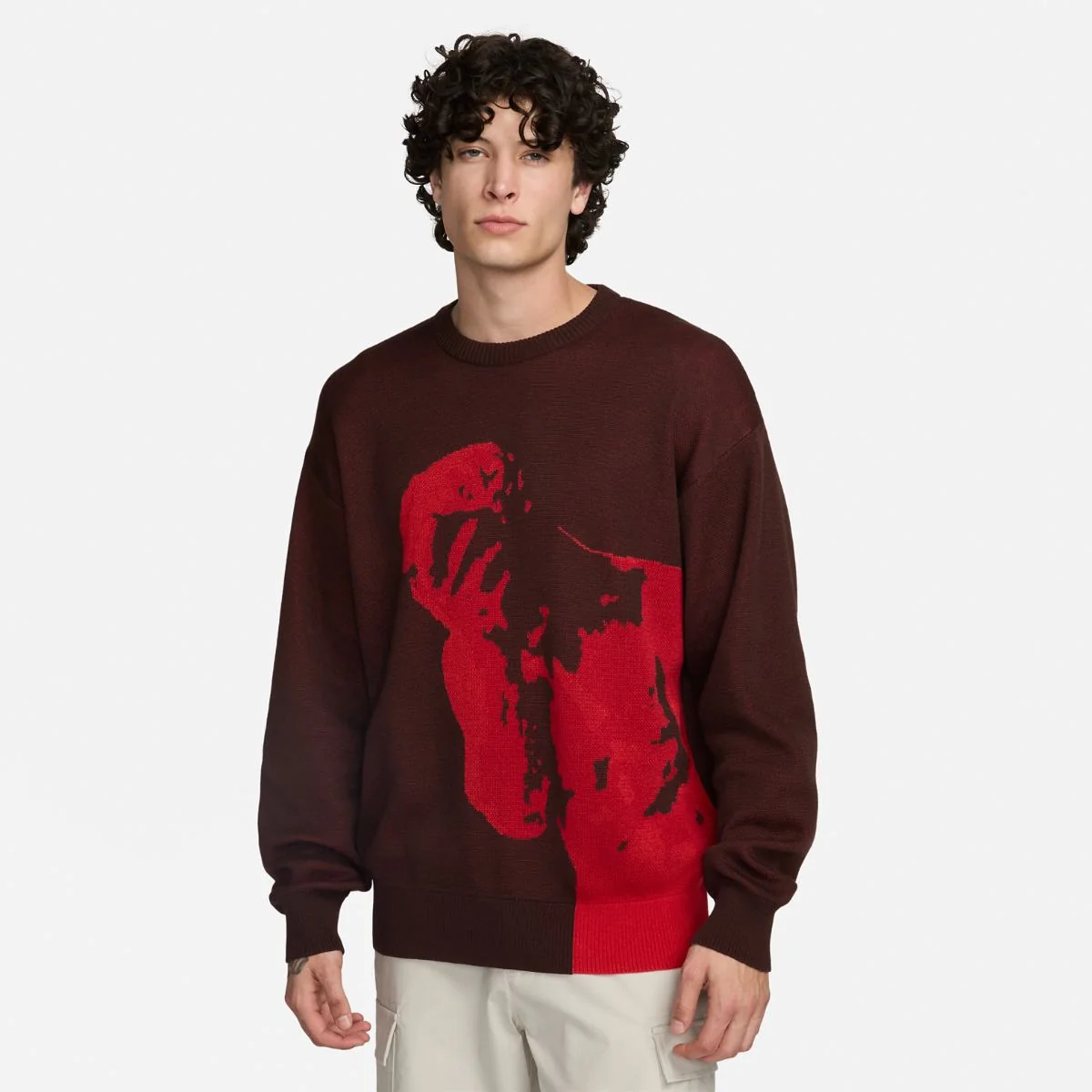 Кофта чоловіча Nike Sb U Swtr Knt Corposk8 Gfx (FN2573-227)