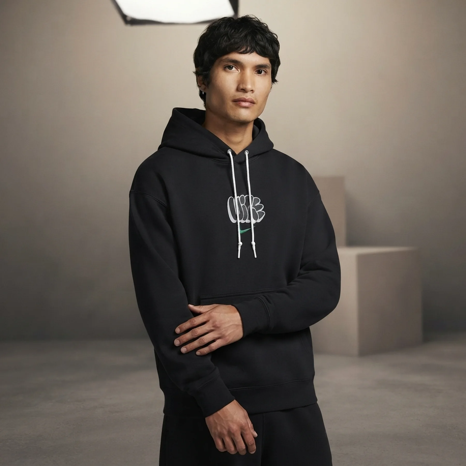 Кофта чоловіча Nike Solo Sw Flc Gfx (HQ4181-010)