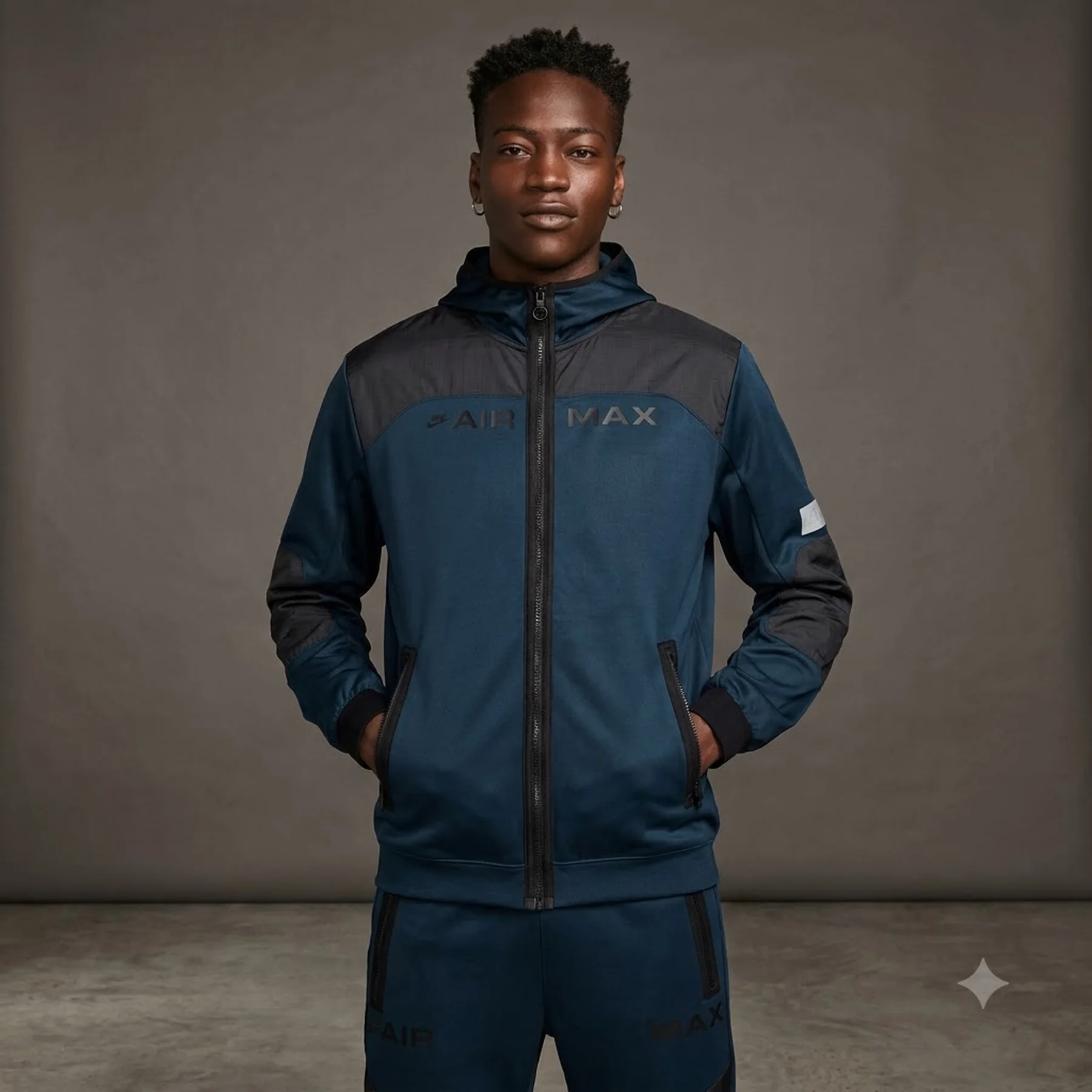 Кофта чоловіча Nike Sportswear Air Max Blue (HF6598-478)