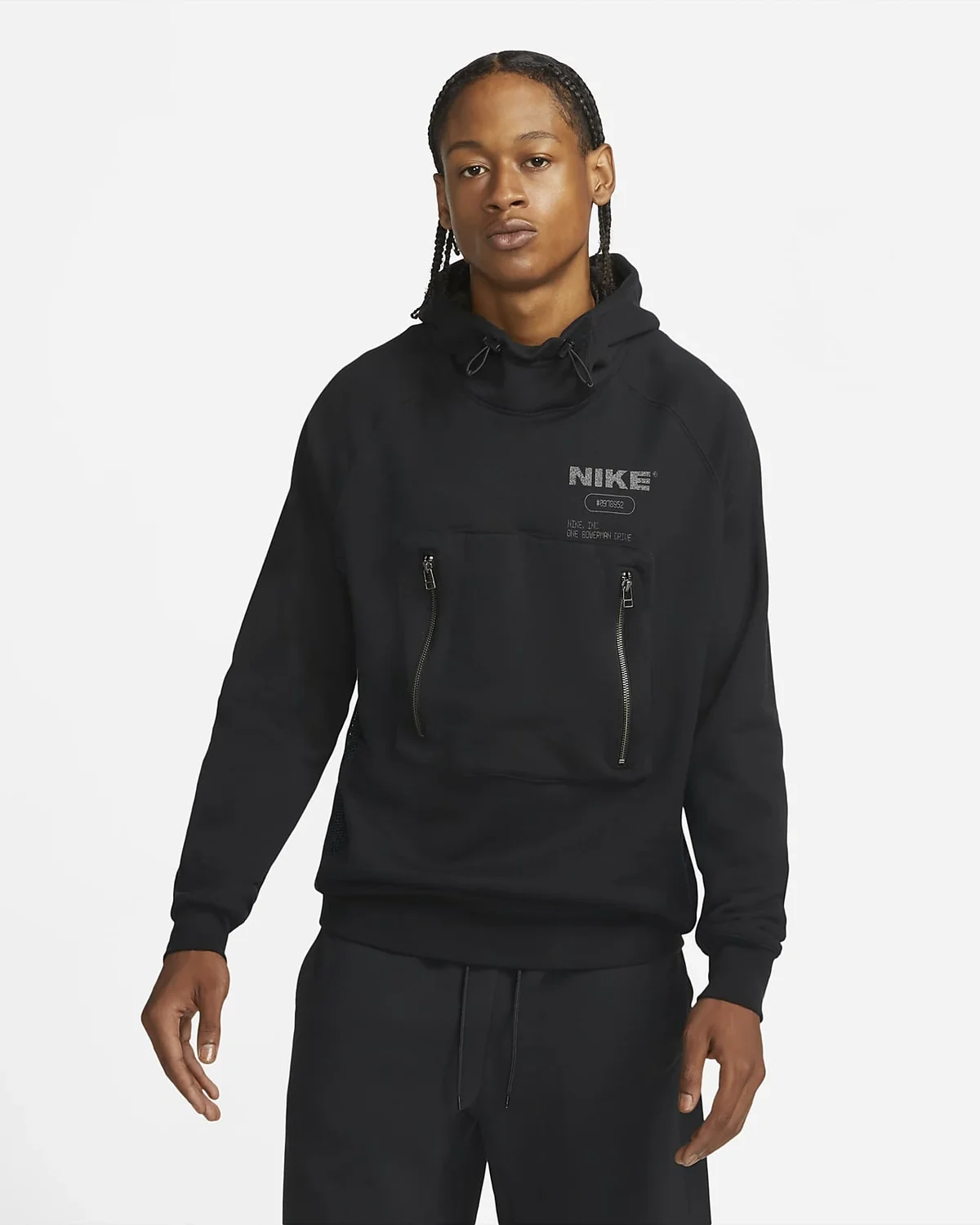Кофта чоловіча Nike Sportswear City Made French Terry Black (DD5925-010)