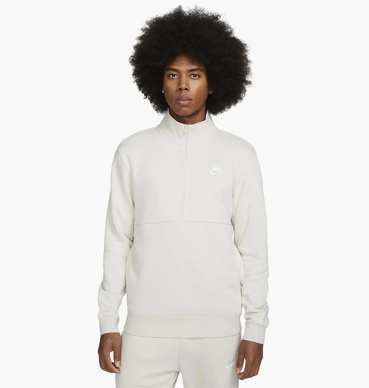 Кофта чоловіча Nike Sportswear Club Brushed-Back 1/2-Zip (DD4732-073)