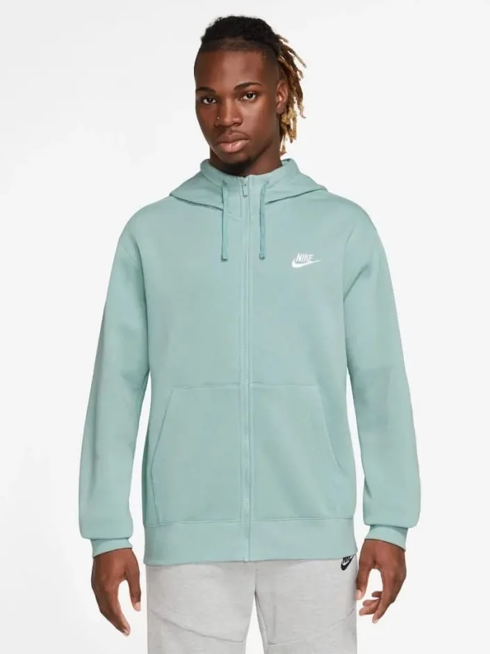 Кофта чоловіча Nike Sportswear Club Fleece Full-Zip Hoodie (BV2645-309)
