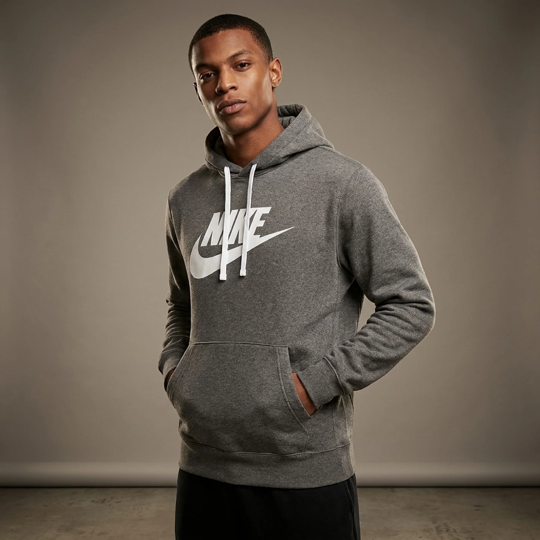 Кофта чоловіча Nike Sportswear Club Hoodie Fleece (BV2973-071)